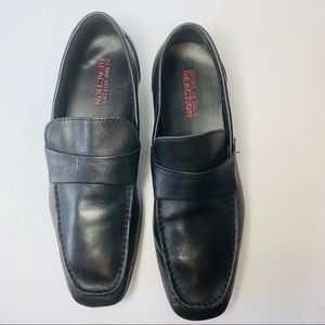 Kenneth Cole Men's Reaction Black Leather Dress 7